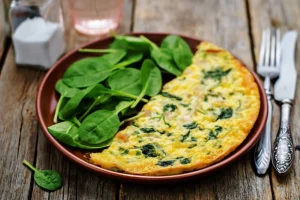 Wholesome Spinach and Egg Omelette