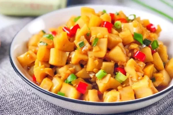 Sour and Sweet Diced Lotus Root